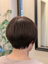 ルビー RUBY&nbsp;50代◎丸みショート×メテオカラーで叶える艶髪