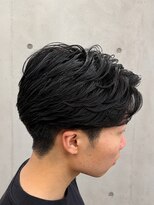 メルシー ドゥ メンズ(merci deux)&nbsp;毛流れセンターパートフェザーパーマ