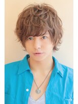 ピチカート(pizzicato) 『ミディアムマッシュ』×『Cカールパーマ』