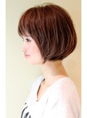 ひし形ボブ・頭の形が綺麗に見えるスタイル