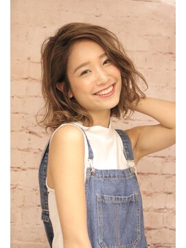 フィールエー 南吉成店(feel.a) **ゆるふわミディ**バレイヤージュ♪