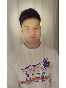 アウ美容室(au) ラフスポーティー刈り上げ