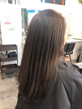 ヘアリゾートエーアイ 浅草店(hair resort Ai) モードアッシュ透け感カラー