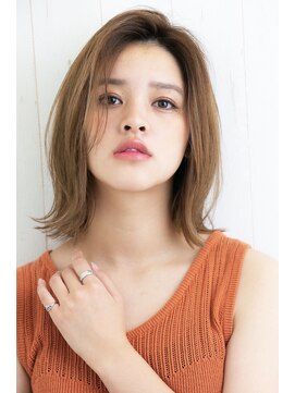 オレンジクラッカー(Orange Cracker) ★簡単スタイリング、切りっぱなしストレートボブ★