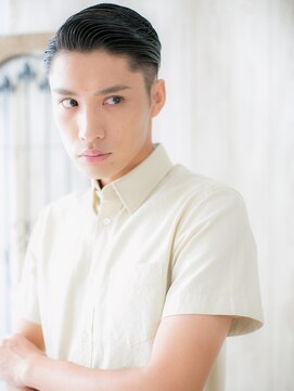 グルーミングサロン バーバー キャッスル 北浦和西口(Grooming salon Barber Castle) ビジネスに!七三オールバック×ツーブロックH