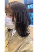 お客様スタイル/韓国風/ウルフ/ボブウルフ/レイヤー