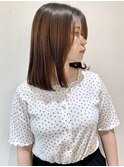 【FOLK】小顔 地毛風ストレート 縮毛矯正 長め前髪♪