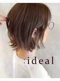 20代30代40代☆くせ毛風ニュアンスパーマで外ハネボブ☆/心斎橋