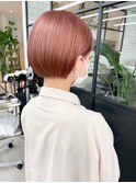 【ブリーチ１回】ピンクベージュ