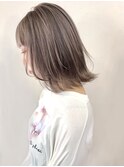 透明感たっぷりホワイトグレージュカラー【Lila by afloat】