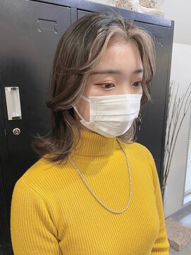 ルアナ ヘア アンド トリートメント(Luana) 小顔になれる顔まわりインナーカラー