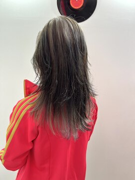 デート 下北沢(DATE) ダブルカラーホワイトベージュカラーケアブリーチハイトーン韓国