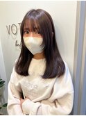 【YU_KA】顔まわりレイヤー×艶カラー