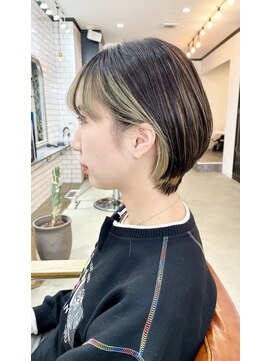 リブ(live) ラウンドショートボブ