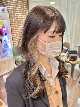 ヘアーアンドメイク ビス(HAIR&MAKE bis) オシャレどアップ☆インナーカラー☆