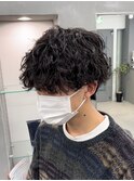刈らない波巻きパーマinstagram@_kyoo102_