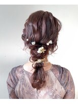 ホワイトルーム(White Room)&nbsp;編みおろし × hair arrange