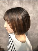 ノンブリーチ×バレイヤージュ