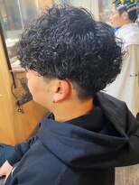 ヘアークリエイ トポライトウィロー 烏丸(Hair Create Polite willow) 20代30代メンズスパイラルパーマワイルド刈り上げオシャレ感