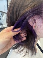 ディーヘアーデザイン(d.HAIR DESIGN)&nbsp;インナー×ムラサキ