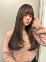 ボタン ハカタ(VOTAN hakata)&nbsp;【柿本真優】レイヤーカット/前髪顔まわりカット/艶カラー