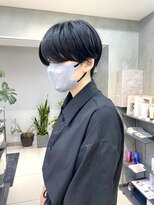 ヴェイン 渋谷(vain)&nbsp;ハンサムショート 20代3代大人ショート ブルーブラック