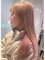 ヘアーアンドメイク ビス(HAIR&MAKE bis)&nbsp;ハイトーン×ハイトーンインナーカラー【立川/加藤沙久楽】