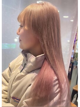 ヘアーアンドメイク ビス(HAIR&MAKE bis) ハイトーン×ハイトーンインナーカラー【立川/加藤沙久楽】