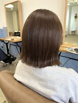 リープ(leap hair)&nbsp;ぱつっとボブ(オリーブベージュ)