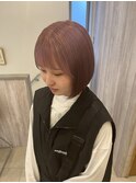 ハイトーンミニボブ