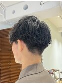 マッシュ/ゆるパーマ/ツイストスパイラルパーマ/刈り上げ