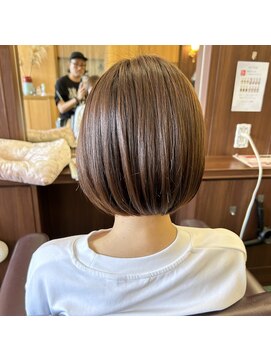 シャンプー ボーイ 宮崎柳丸店(SHAMPOO BOY) 丸みボブ