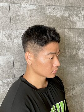 ニアウ 伊勢崎連取店(Niau) 王道ショートベリーショートフェードカットショートスタイル