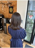 コンサバ・キレイめ外はねミディアム☆五反田美容室
