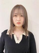 アイティーバイアルバム 松戸店(IT by ALBUM)&nbsp;レイヤーロングニュアンスカラーエモージュ美髪_ba492321