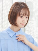 ミチオ ノザワ ヘアサロン ギンザ(Michio Nozawa HAIR SALON Ginza)&nbsp;横顔美人★ニュアンスカラー★ぱつっとボブ★小顔バング★