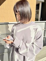 チュダック(ChuDuck)&nbsp;韓国風《ボブ》ハイトーン/ケアブリーチ/ダブルカラー