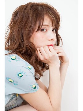 ラヴェ(LAWE.) 無造作ウェーブ☆メルトカラー☆