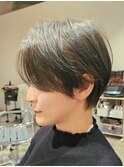 【横山】イメチェン丸みハンサムソフトツーブロックショート