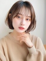 クラン 岡本(Chlan)&nbsp;ナチュラルワンレンボブ×シースルーバング