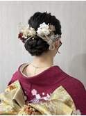 シニヨンヘア