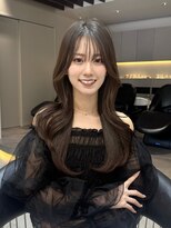 ロンド ロワール 門前仲町(Lond Loire)&nbsp;韓国レイヤーカット/くびれ巻き/前髪顔周り/セミディ[門前仲町]