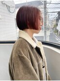 【小倉修也　ボルドーミニボブ】