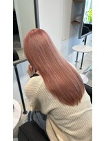 アミィ 半田青山店(Ami)&nbsp;ブリーチ２回！ピンクベージュ