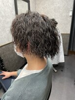 レベル 葛西店(LEVEL) ツイストスパイラルパーマ ミディアム ツーブロック 葛西メンズ