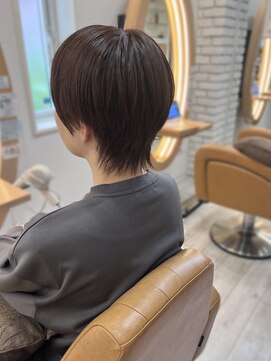 アドラーブル けやき通り店(adorable) 20代30代40代【ショートウルフ】ナチュラルソフトウルフ