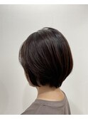 襟足スッキリボブ