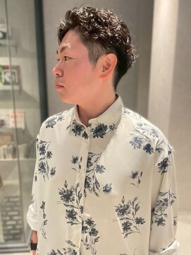 メンズサロン ブロック(Men's Salon bloc) メンズカット ベリーショート ニュアンスパーマ 束感 20代 30代