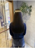 髪質改善ストレート