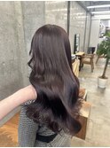 ラベンダーブラウン/髪質改善トリートメント